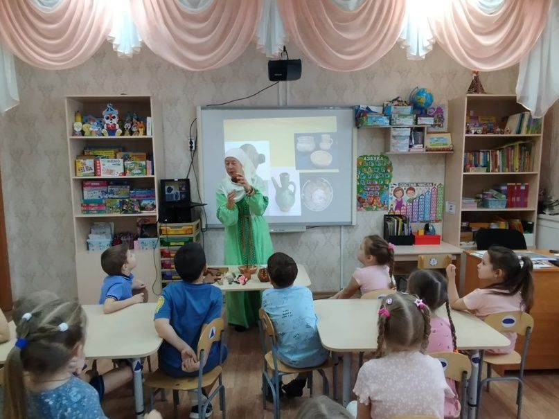 В детском саду «Колосок» прошло интерактивное мероприятие «Болгар древний – город дивный».