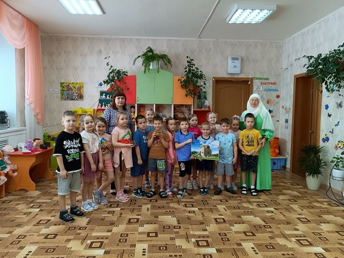 В детском саду «Колосок» прошло интерактивное мероприятие «Болгар древний – город дивный».