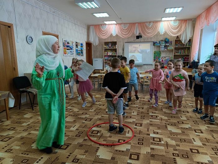 В детском саду «Колосок» прошло интерактивное мероприятие «Болгар древний – город дивный».
