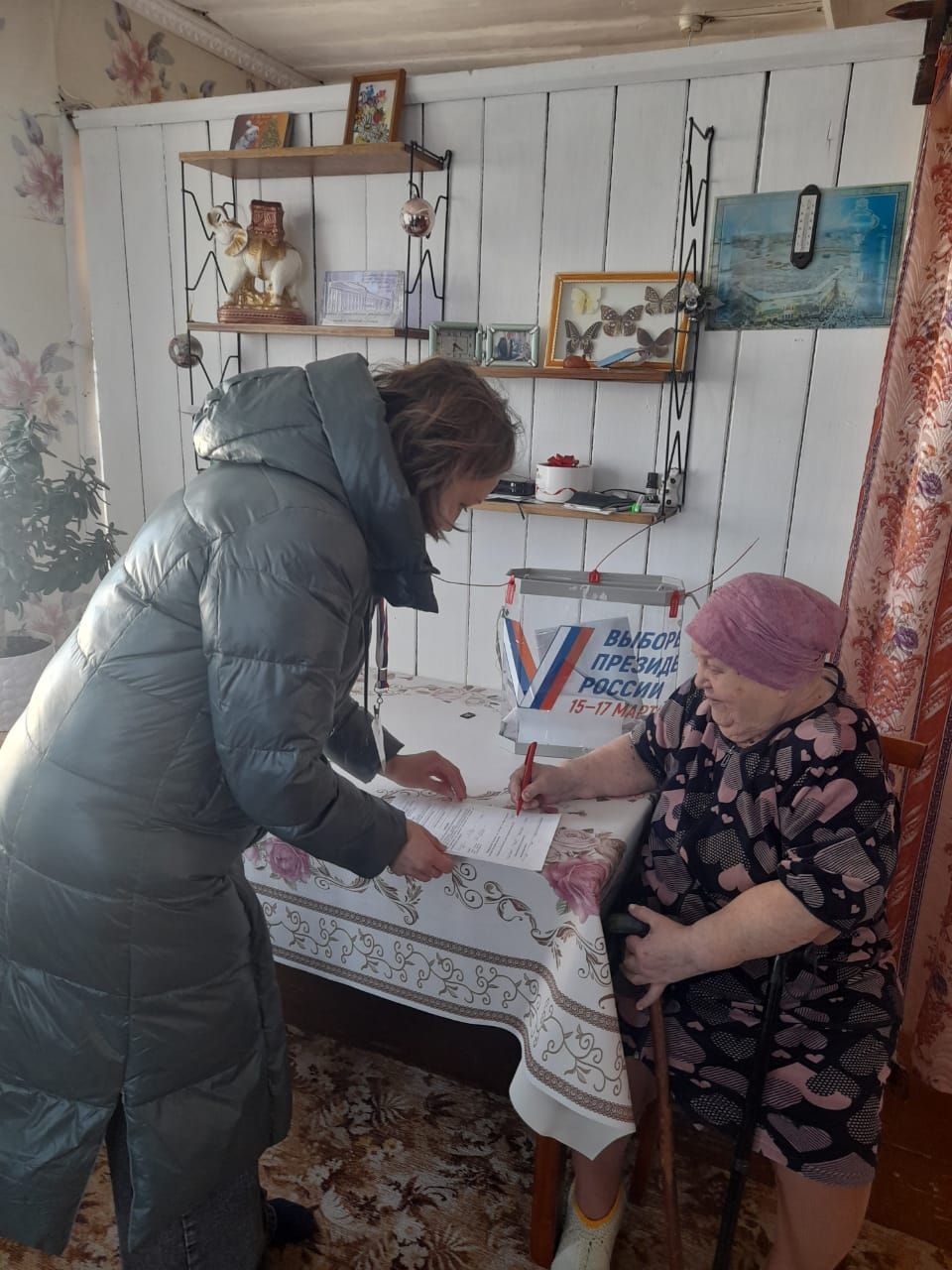 Узница фашистских концлагерей из Спасского района приняла участие в выборах