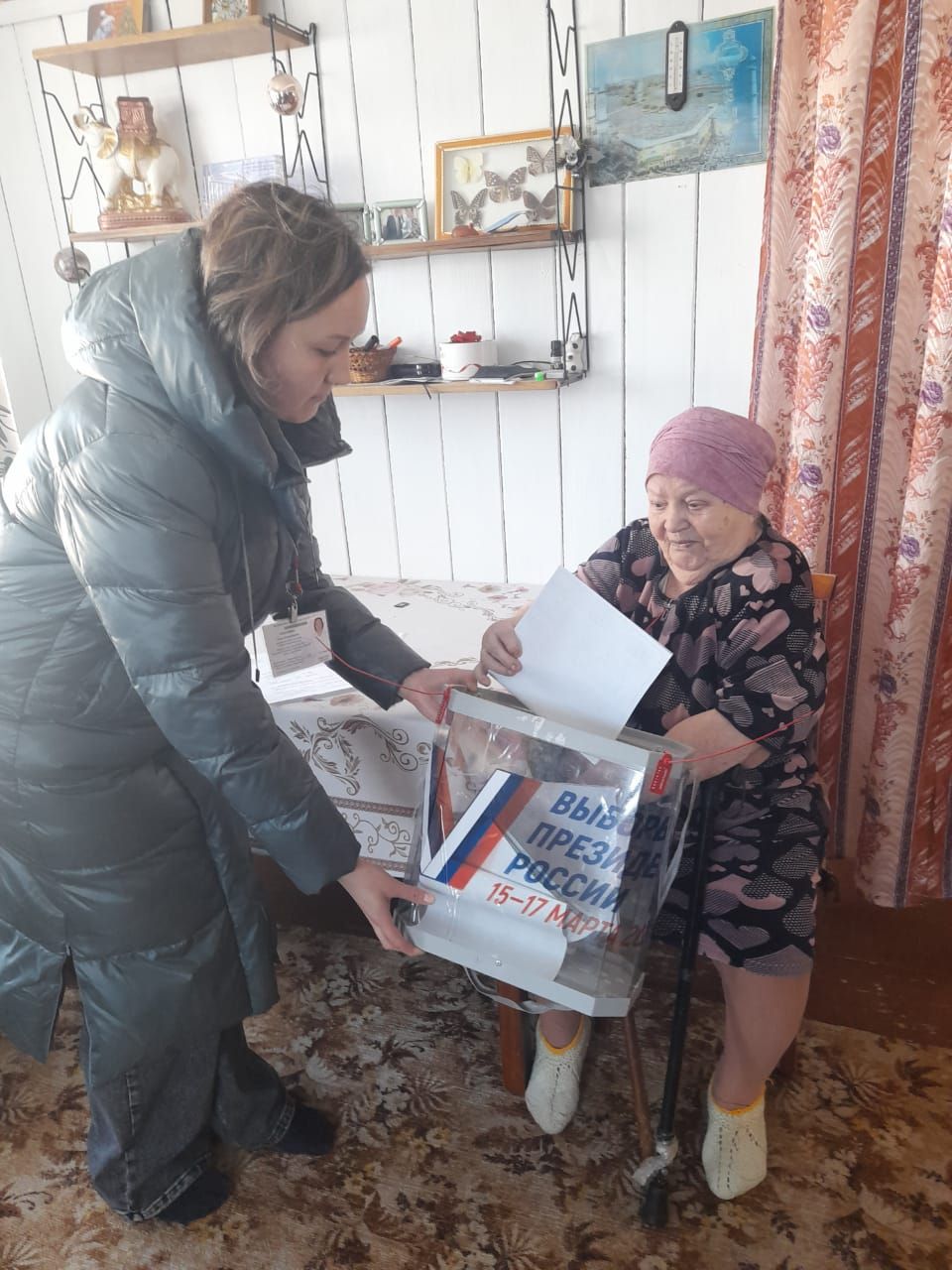 Узница фашистских концлагерей из Спасского района приняла участие в выборах