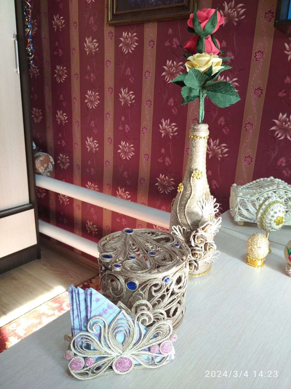 Кружевные шкатулки и яйца «Фаберже»