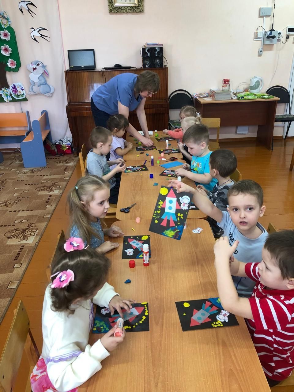В Спасском районе отметили День космонавтики