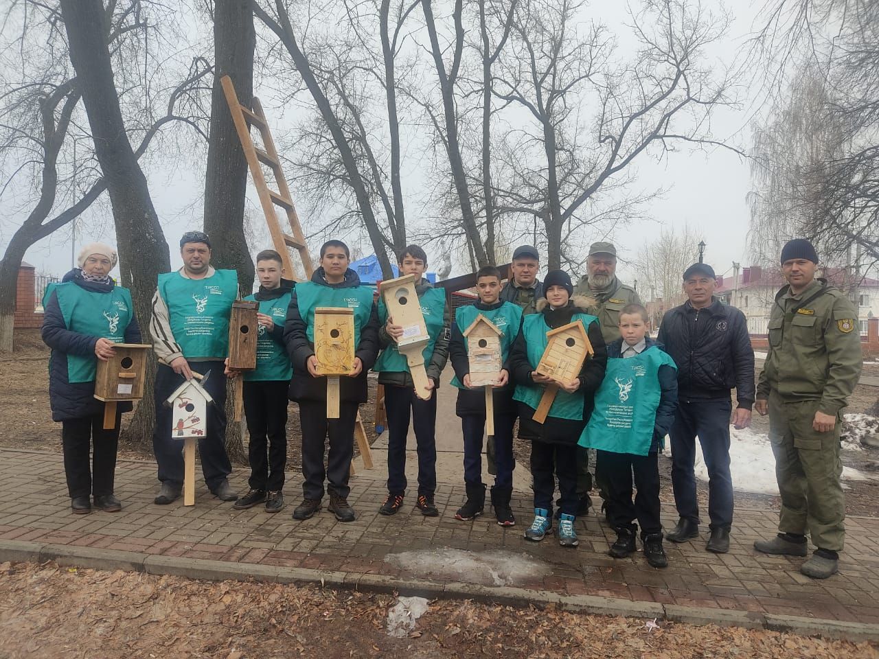 В Спасском районе прошёл конкурс «Не оставим без дворца ни пичужку ни скворца»
