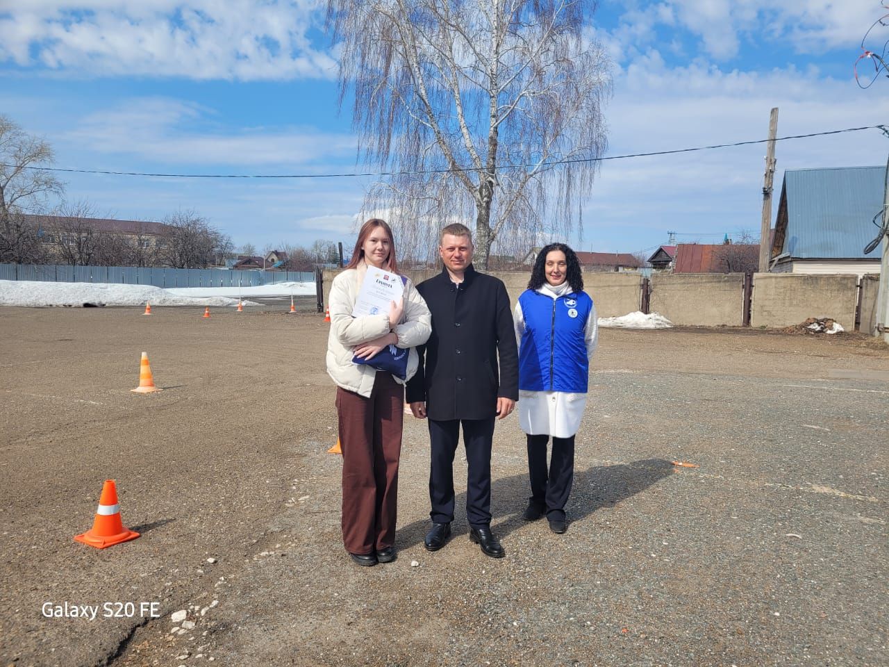 В ДОСААФ Спасского района прошёл конкурс по автомногоборью