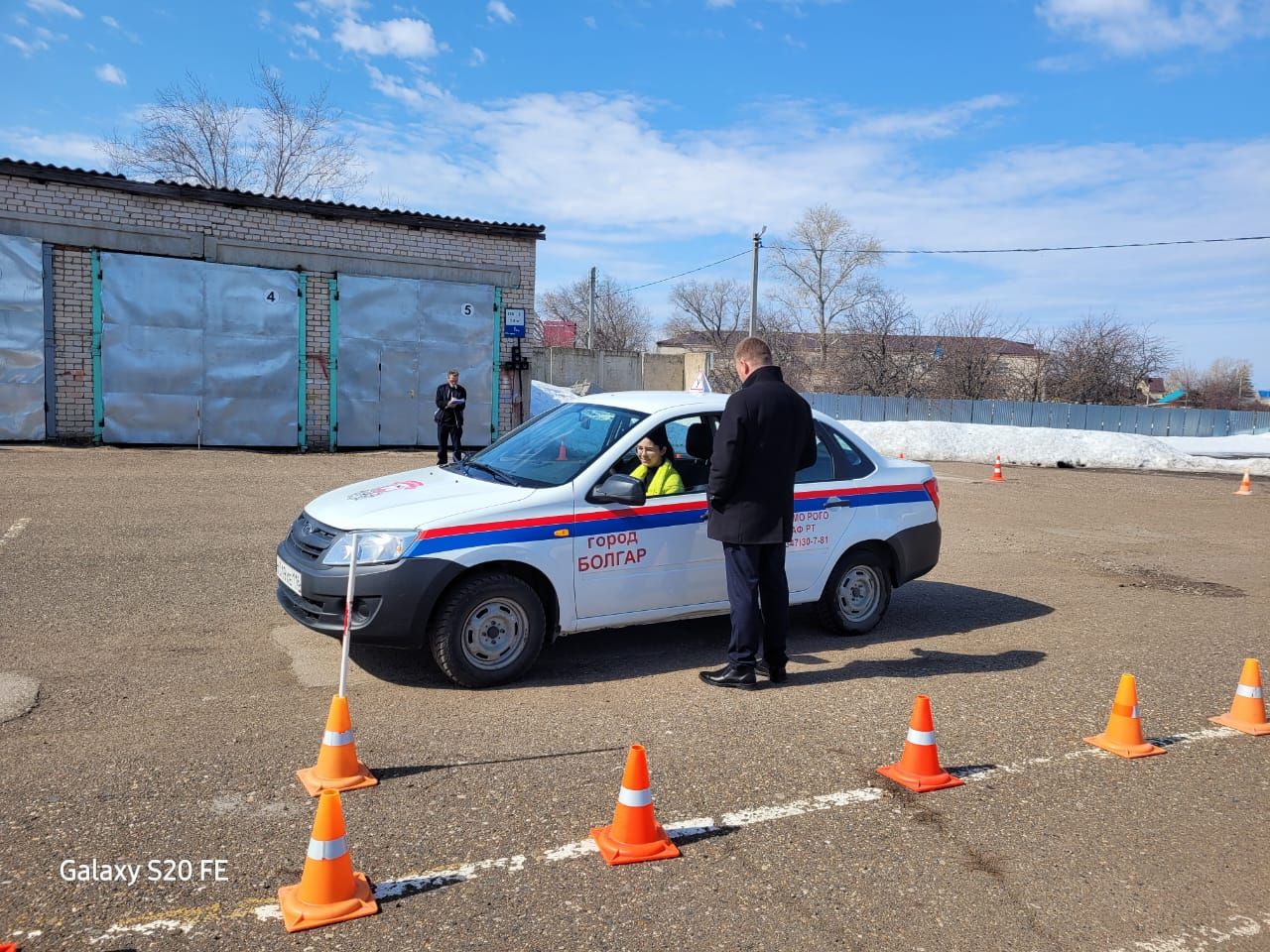 В ДОСААФ Спасского района прошёл конкурс по автомногоборью