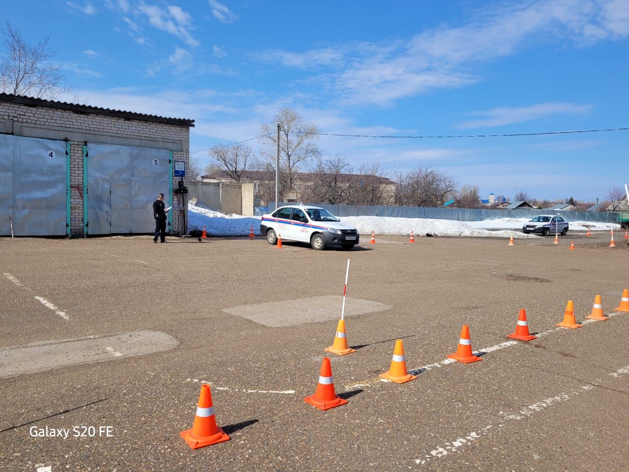 В ДОСААФ Спасского района прошёл конкурс по автомногоборью