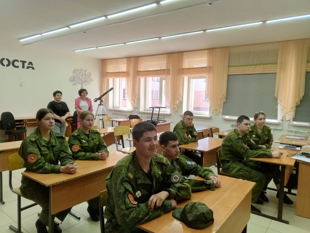Сотрудники Госавтоинспекции провели профилактическую встречу с кадетами