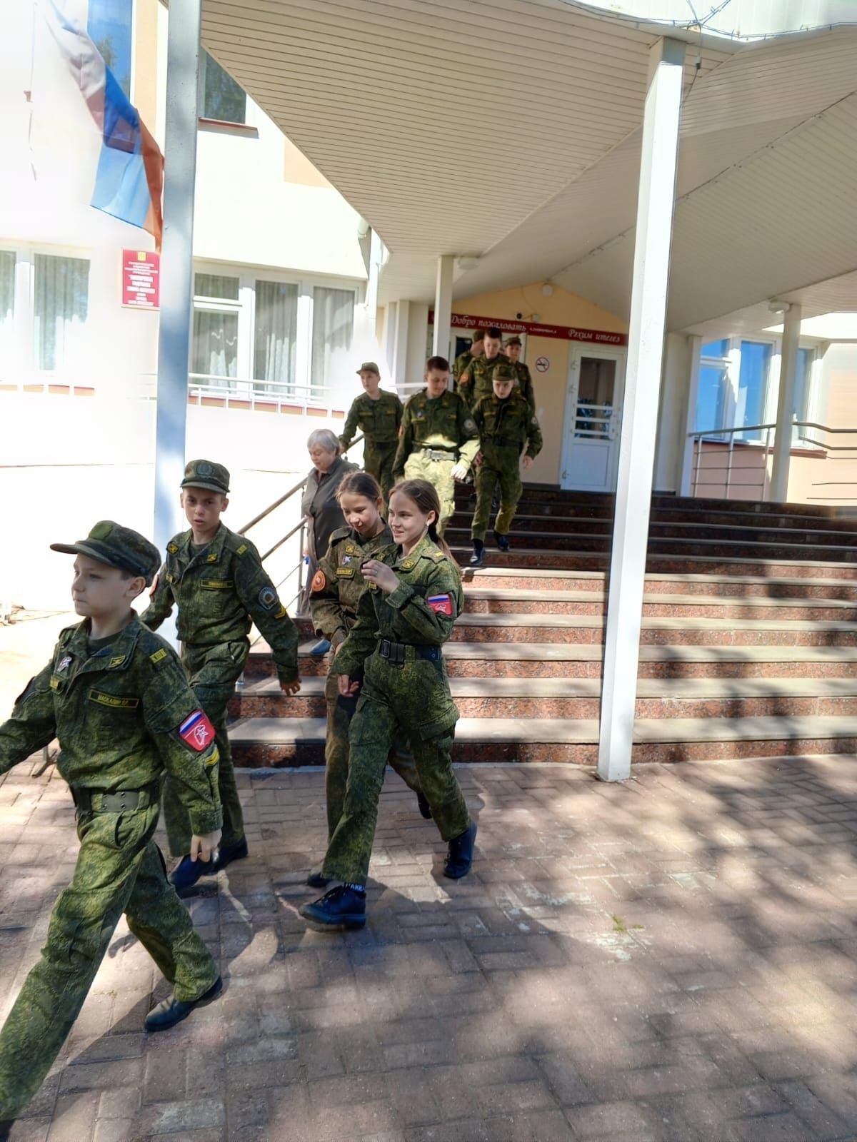 В Болгарской кадетской школе-интернате прошли Всероссийские антитеррористические учения