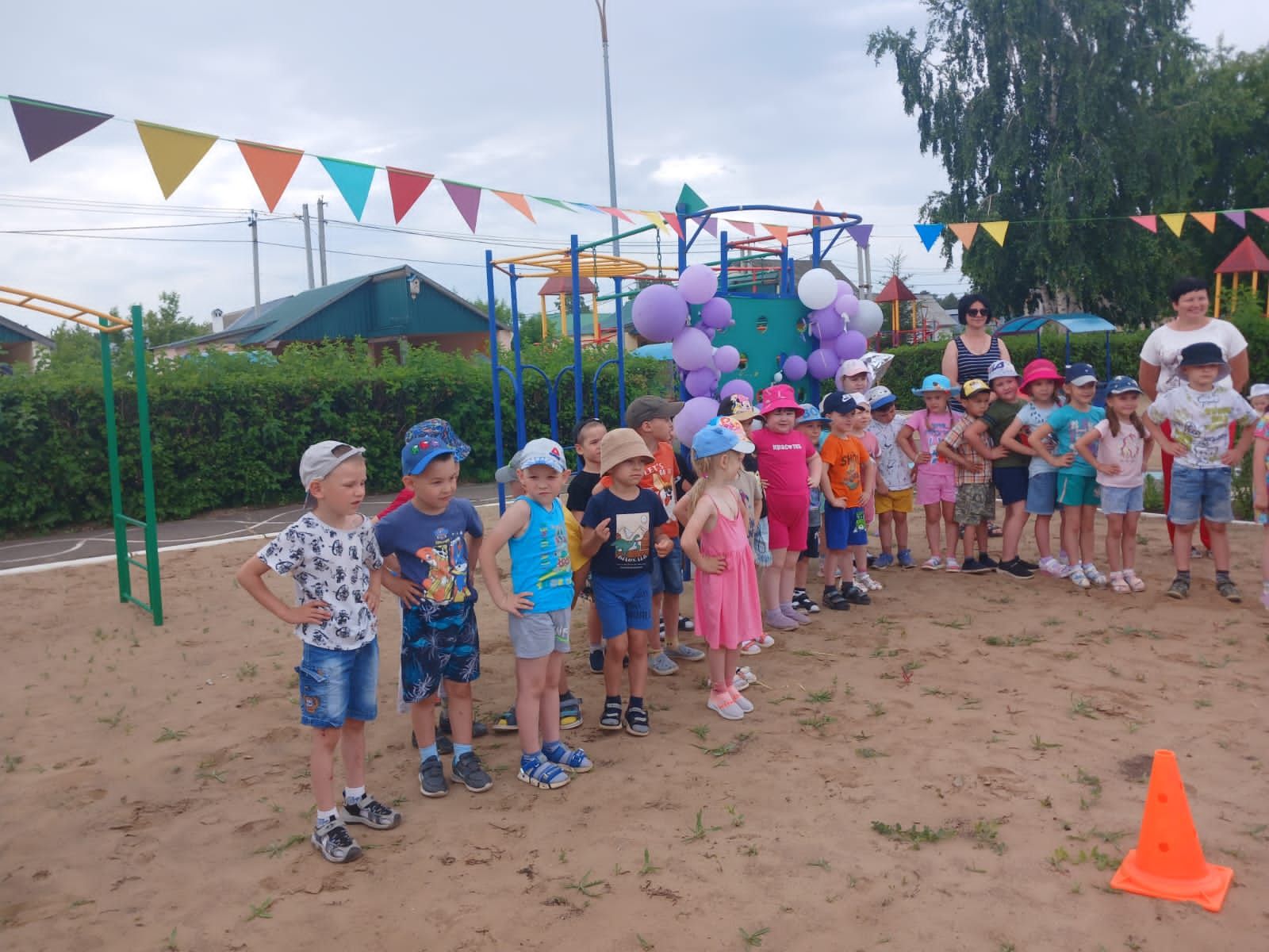 В детском саду «Родничок» прошёл детский Сабантуй