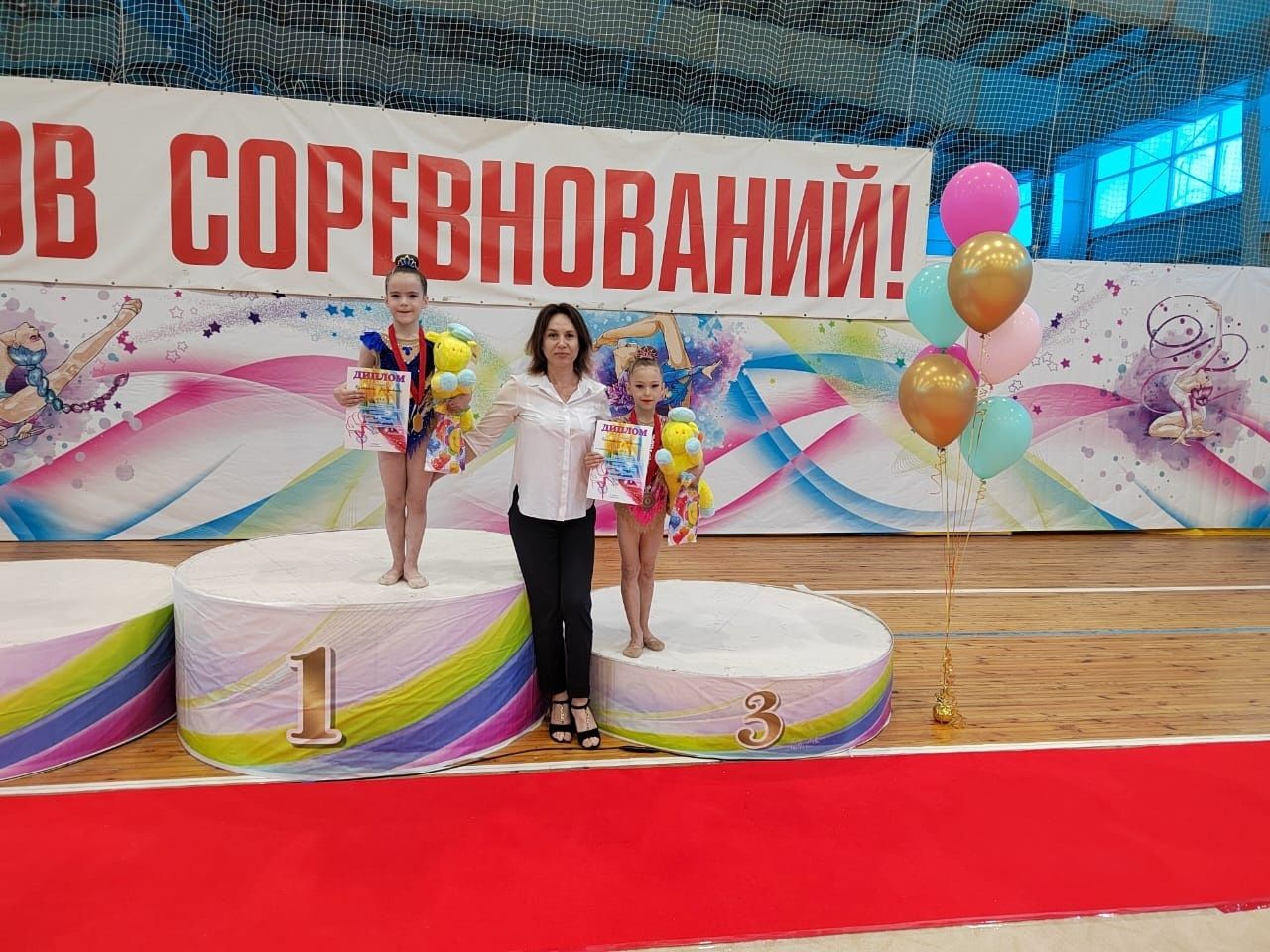 Спасские гимнастки стали победителями на турнире «Вальс цветов» в Елабуге