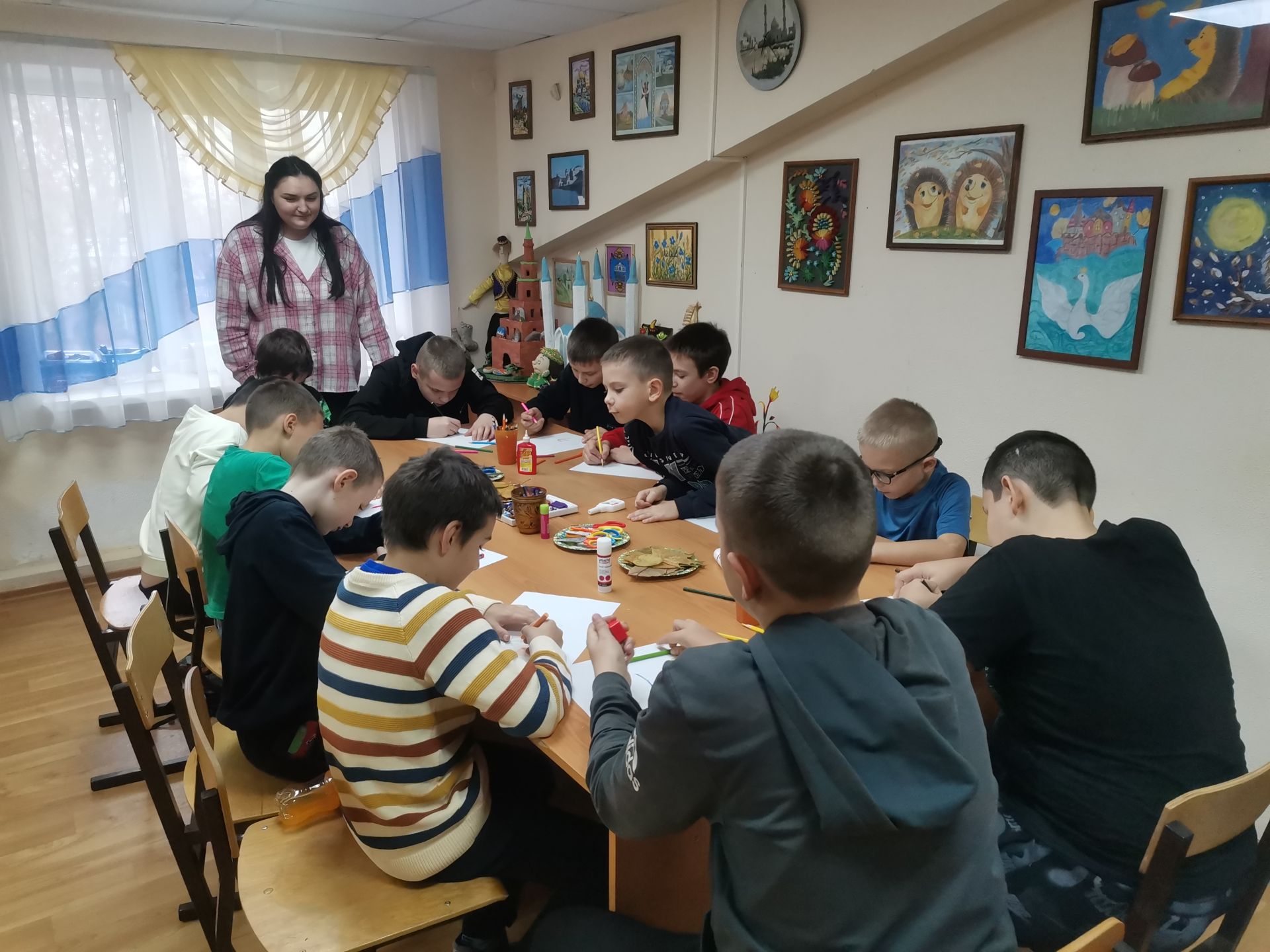 Педагоги Дома детского творчества Болгара провели осенний мастер-класс