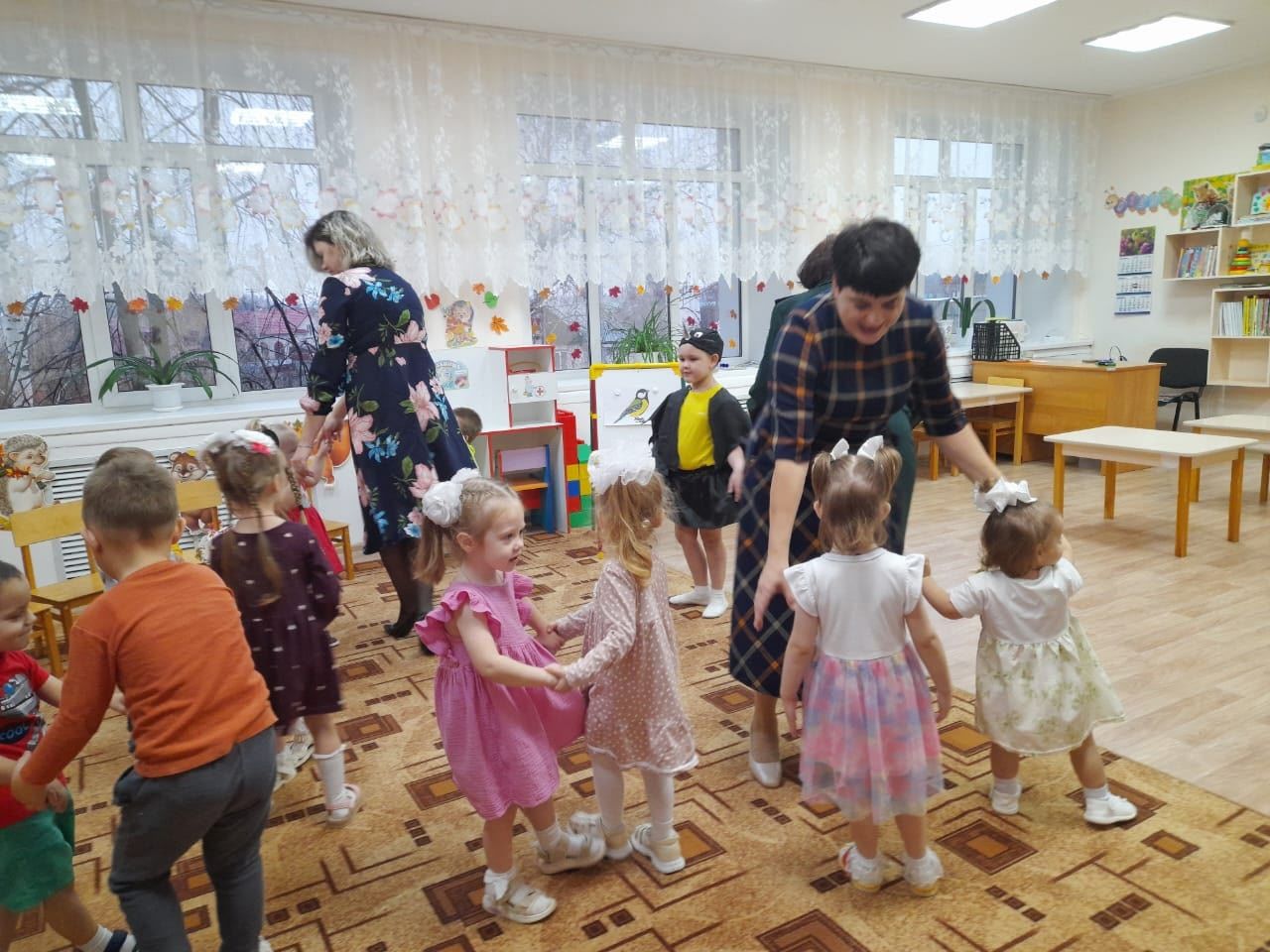 Малыши детского сада «Колосок» побывали в гостях у синички