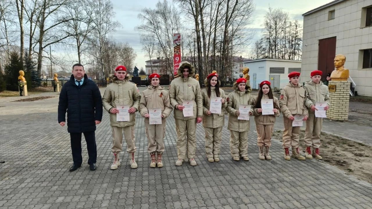 Двум юнармейским отрядам Спасского района присвоили имена героев