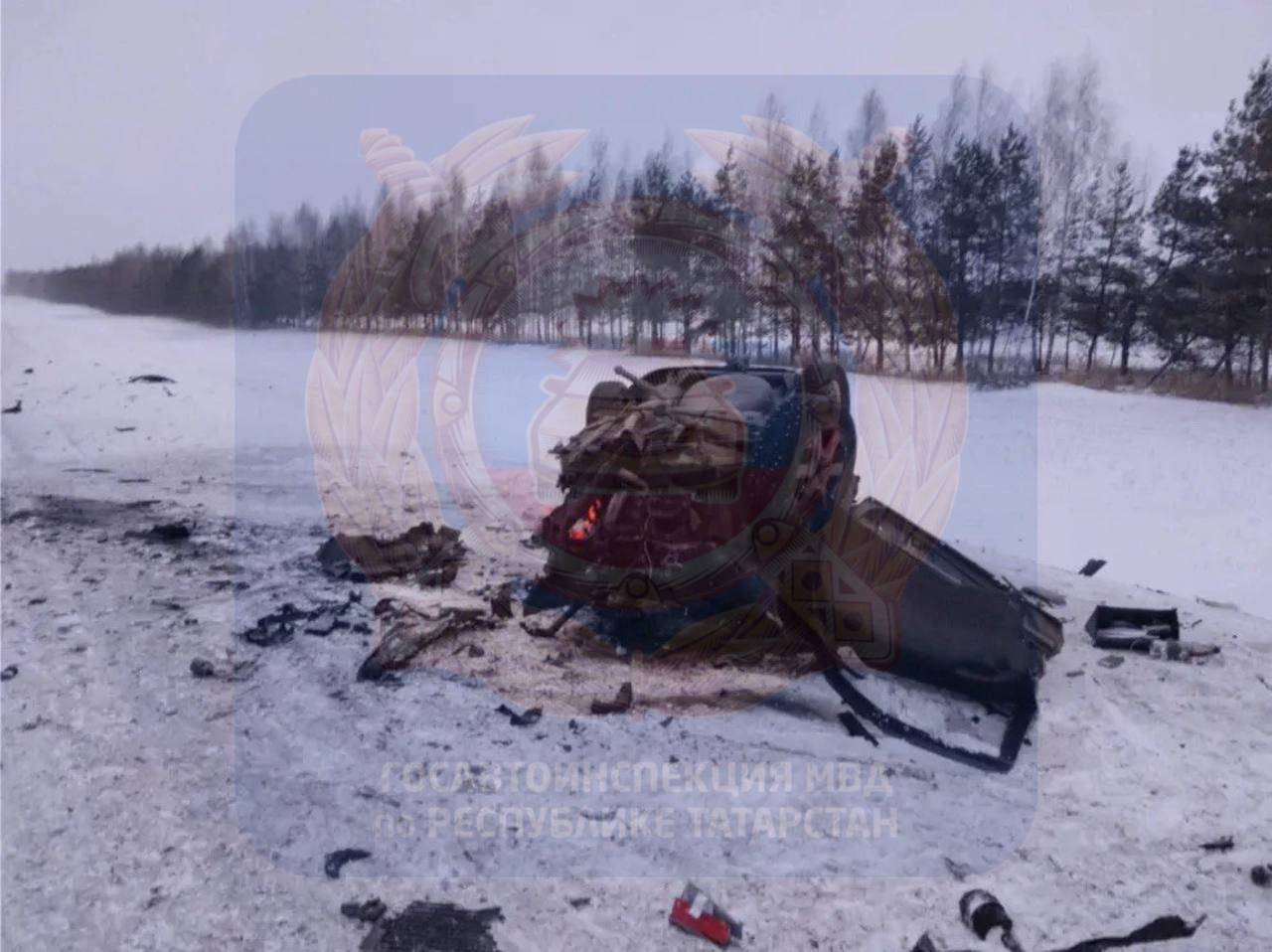 Молодой водитель погиб в лобовом столкновении в Алькеевском районе