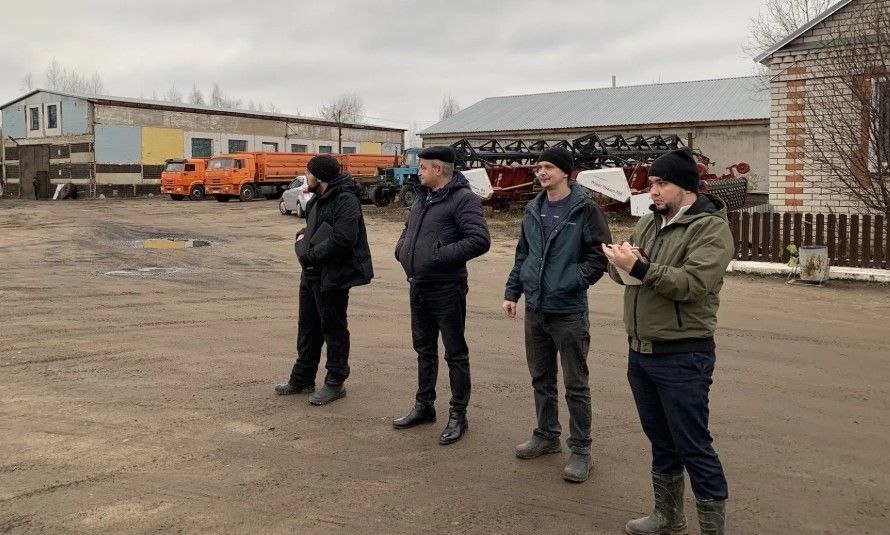В Спасском районе проверили готовность техники к зимнему хранению