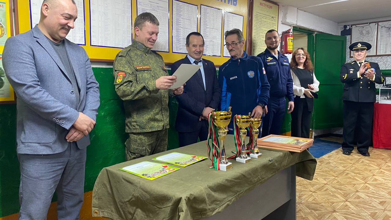 В Болгаре определили лучший юнармейский отряд района