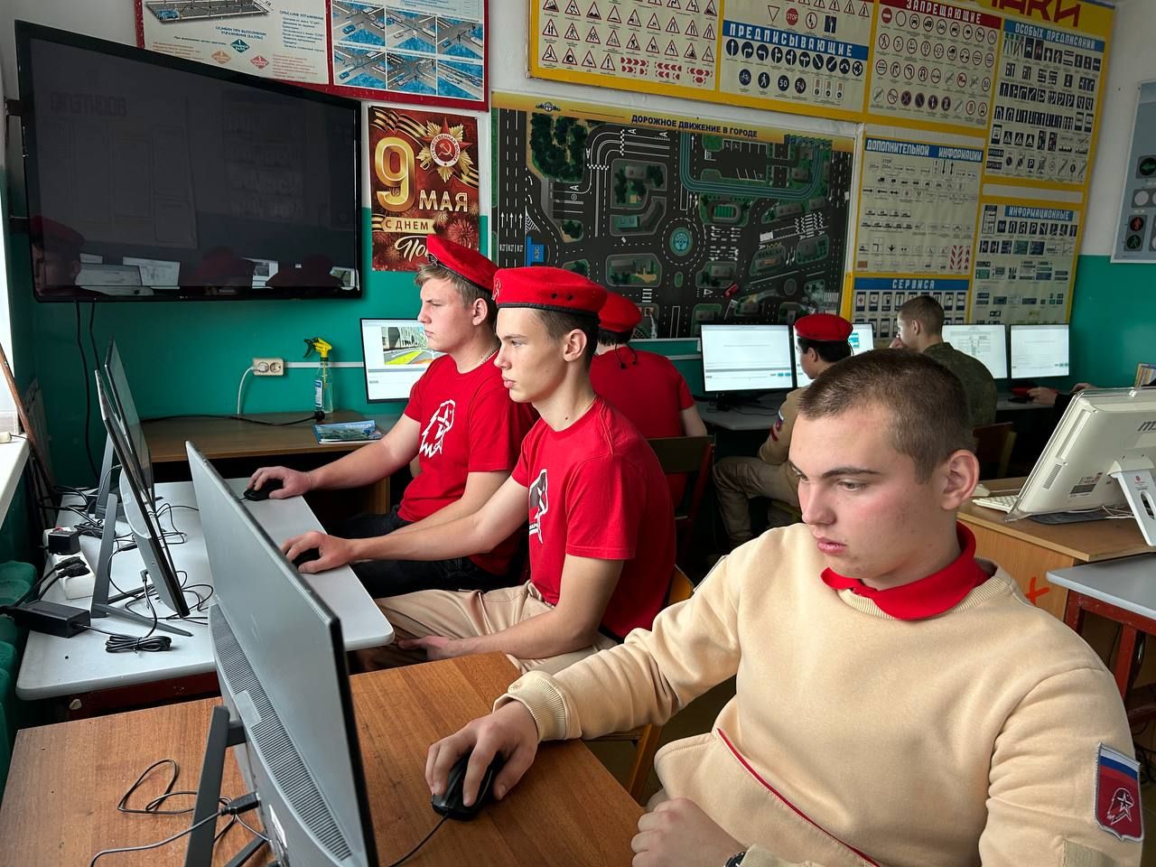 В Болгаре определили лучший юнармейский отряд района