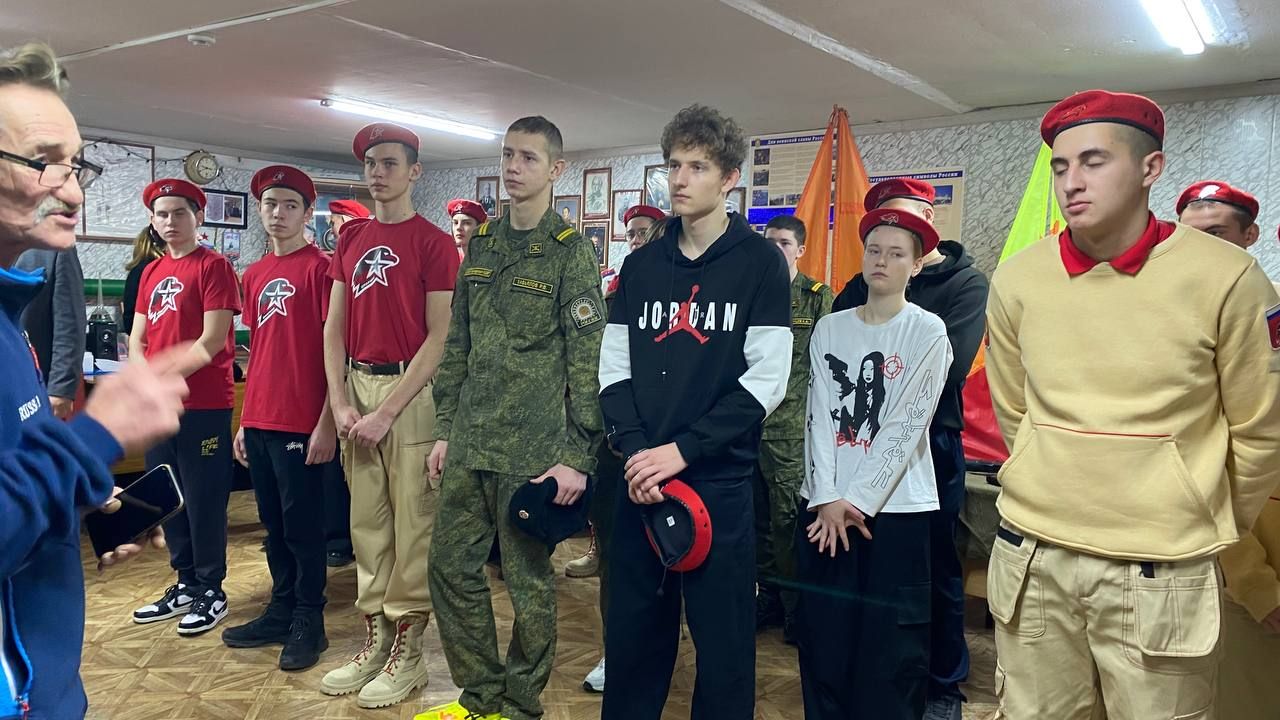 В Болгаре определили лучший юнармейский отряд района