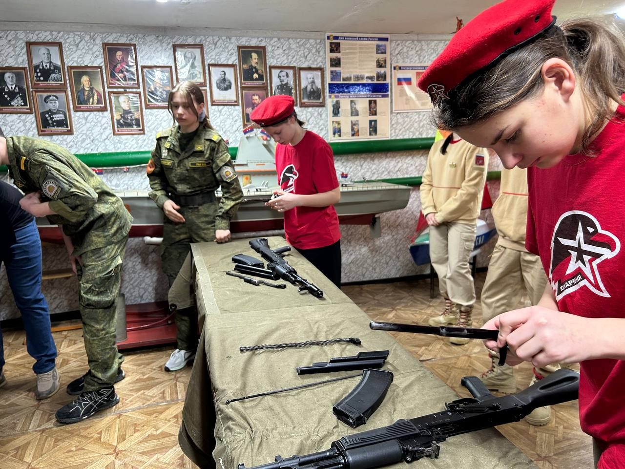 В Болгаре определили лучший юнармейский отряд района