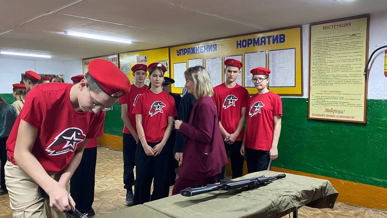 В Болгаре определили лучший юнармейский отряд района