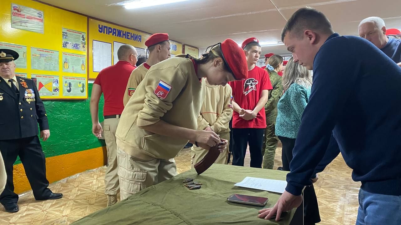В Болгаре определили лучший юнармейский отряд района