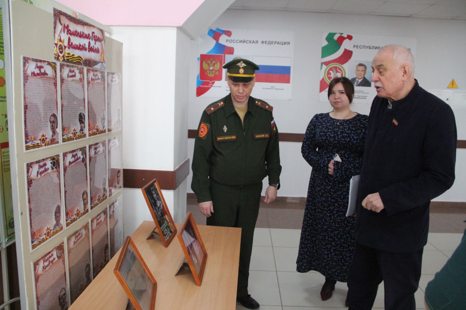 Кадет мәктәбендә ТР Дәүләт Советы депутаты катнашуында Парламент дәресе узды