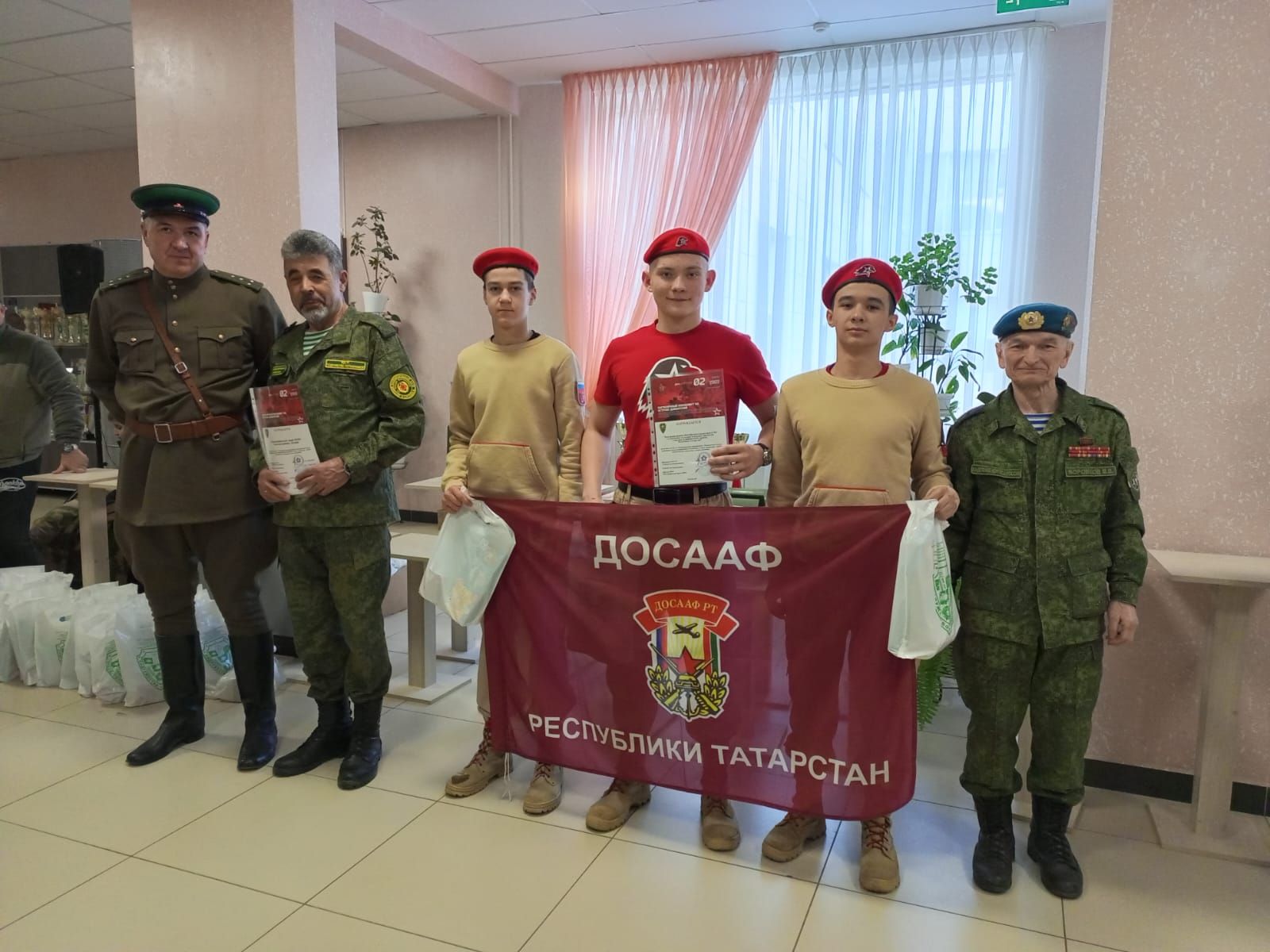 Команда из Болгара приняла участие в соревнованиях «Пограничный дозор»