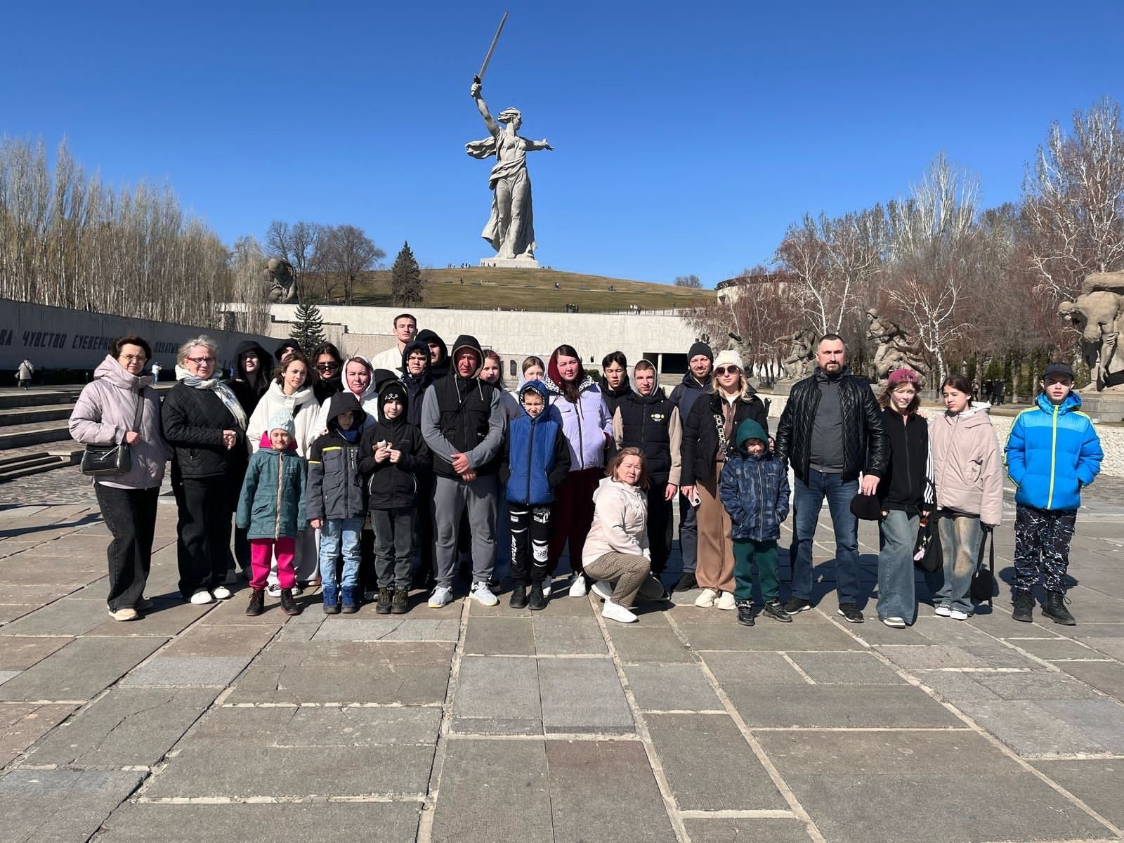 Юнармейцы из Полянок совершили патриотическое путешествие в город-герой Волгоград