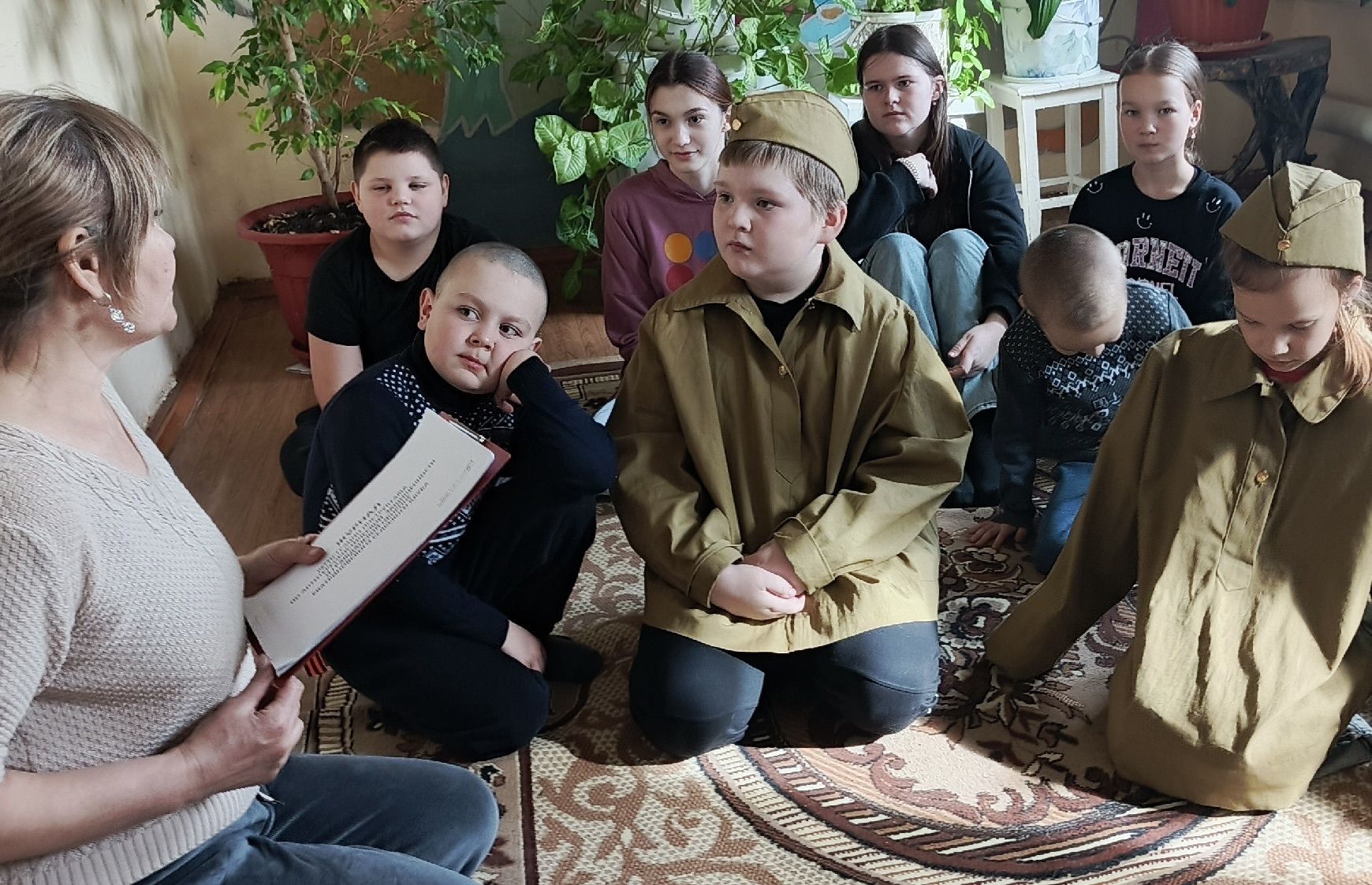«Когда умолкла музыка войны»: в Екатериновке прозвучали песни Победы