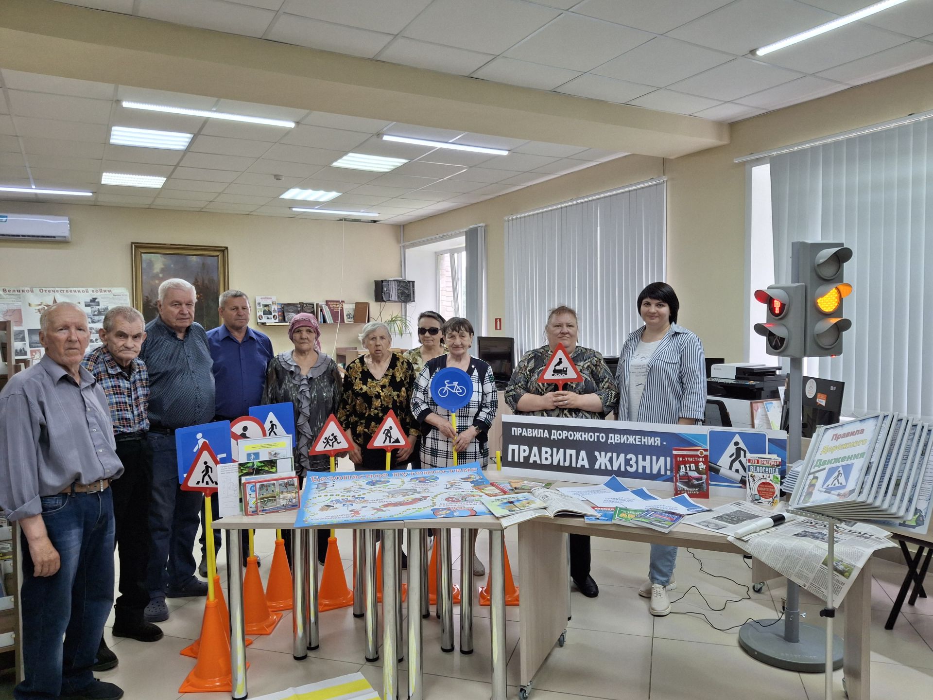 В библиотеке Болгара прошёл важный разговор о безопасности на дорогах