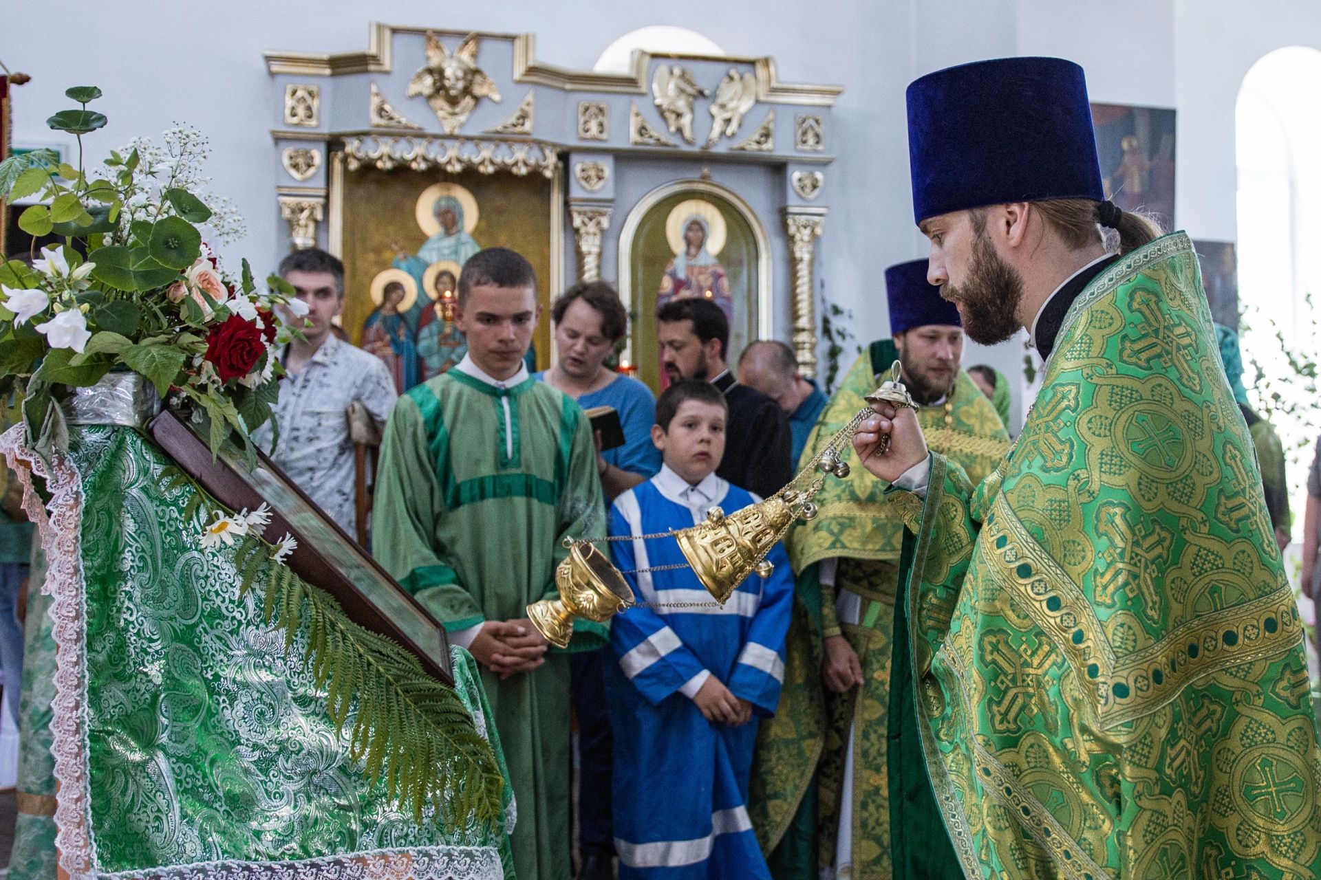 В Болгаре отметили престольный праздник Духосошественского храма