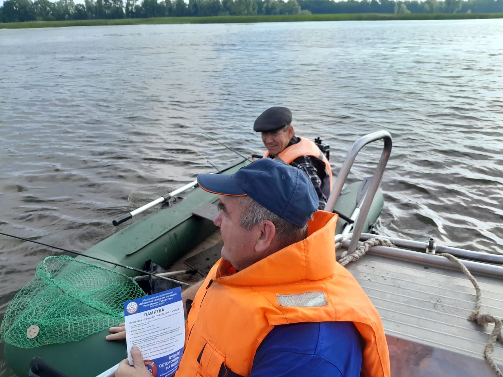 Во время рейдов ГИМС на Волге выявлено 9 нарушений