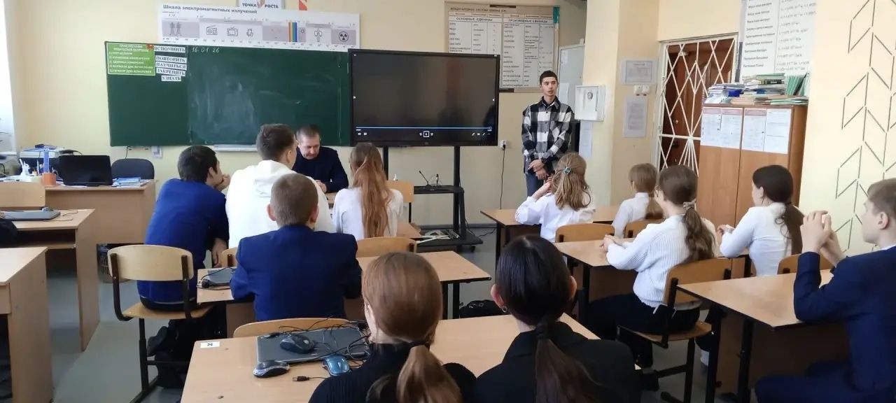 Представители Спасского техникума рассказали школьникам о профессиях