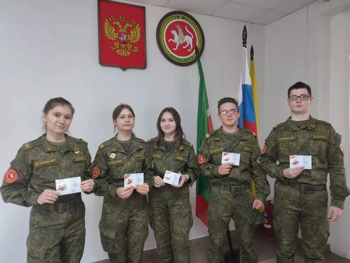 Кадеты из Болгара получили золотые знаки ГТО