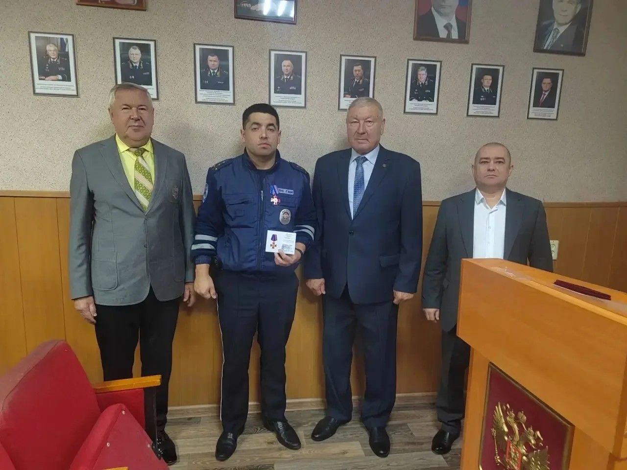 В Спасском районе прошло мероприятие, посвященное 90-летию Госавтоинспекции