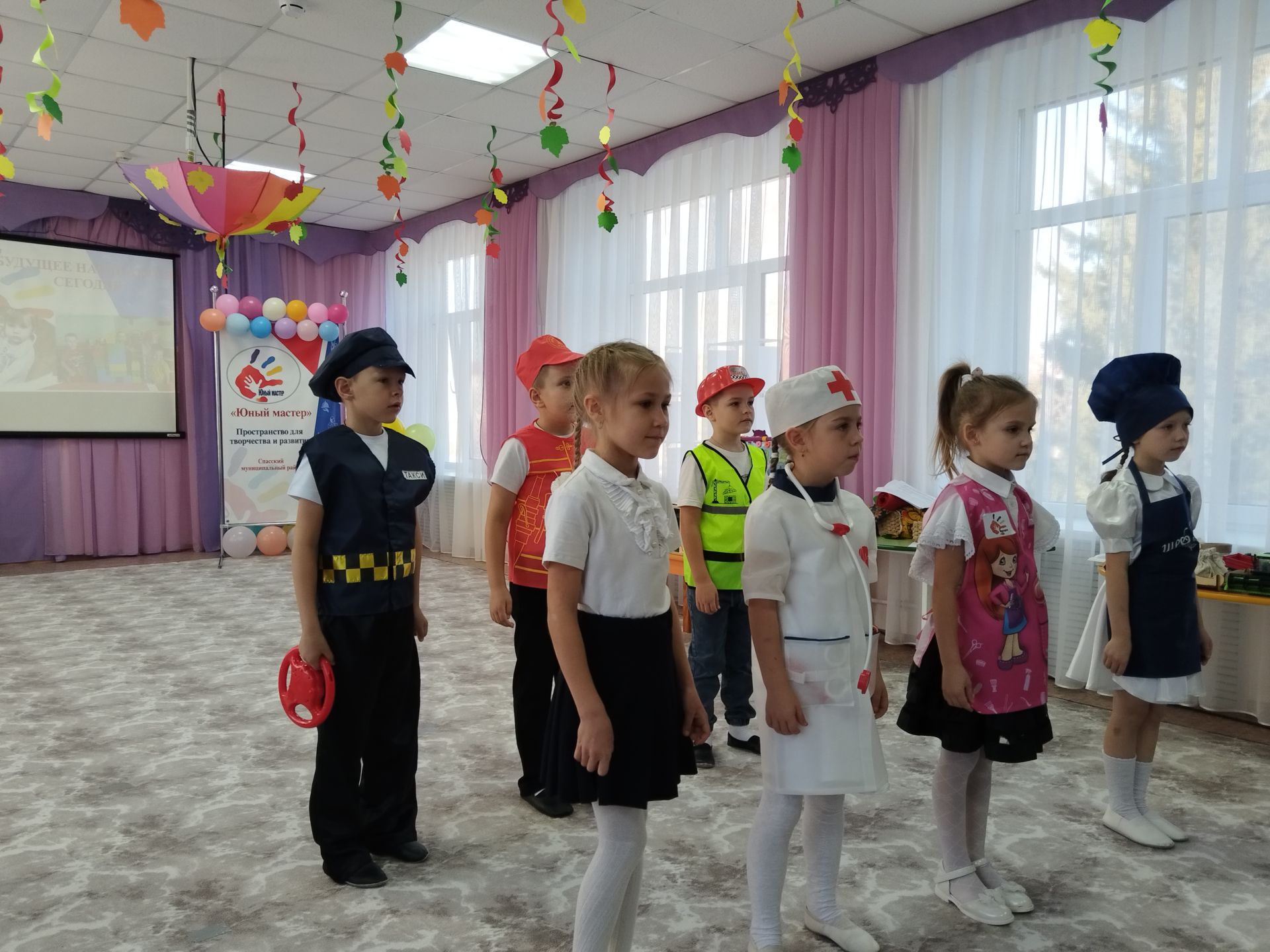 Дошкольники Спасского района примерили профессии на фестивале «Юный мастер»