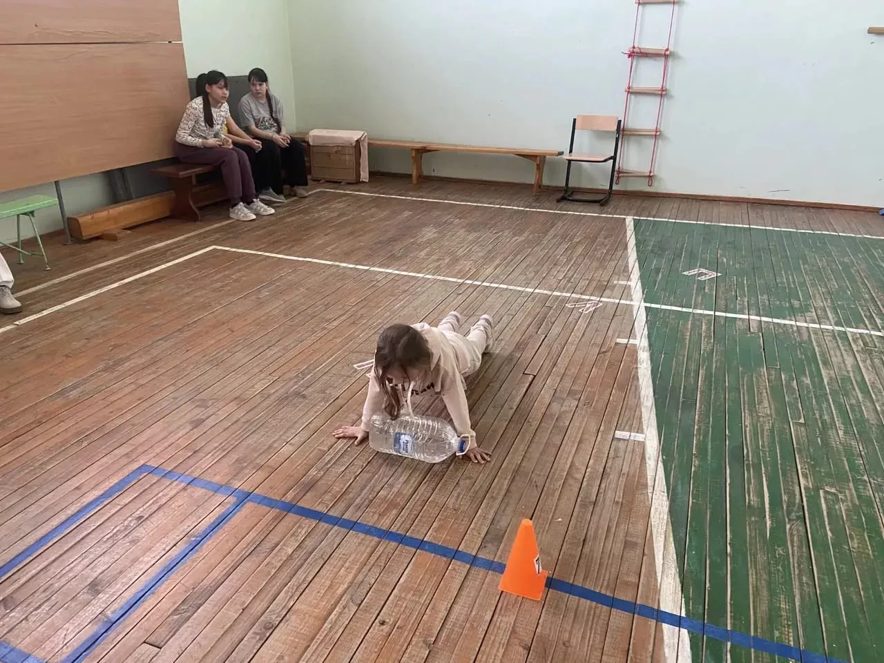 Ученики Искерязапской школы Спасского района сдали нормативы ГТО с рекордными результатами