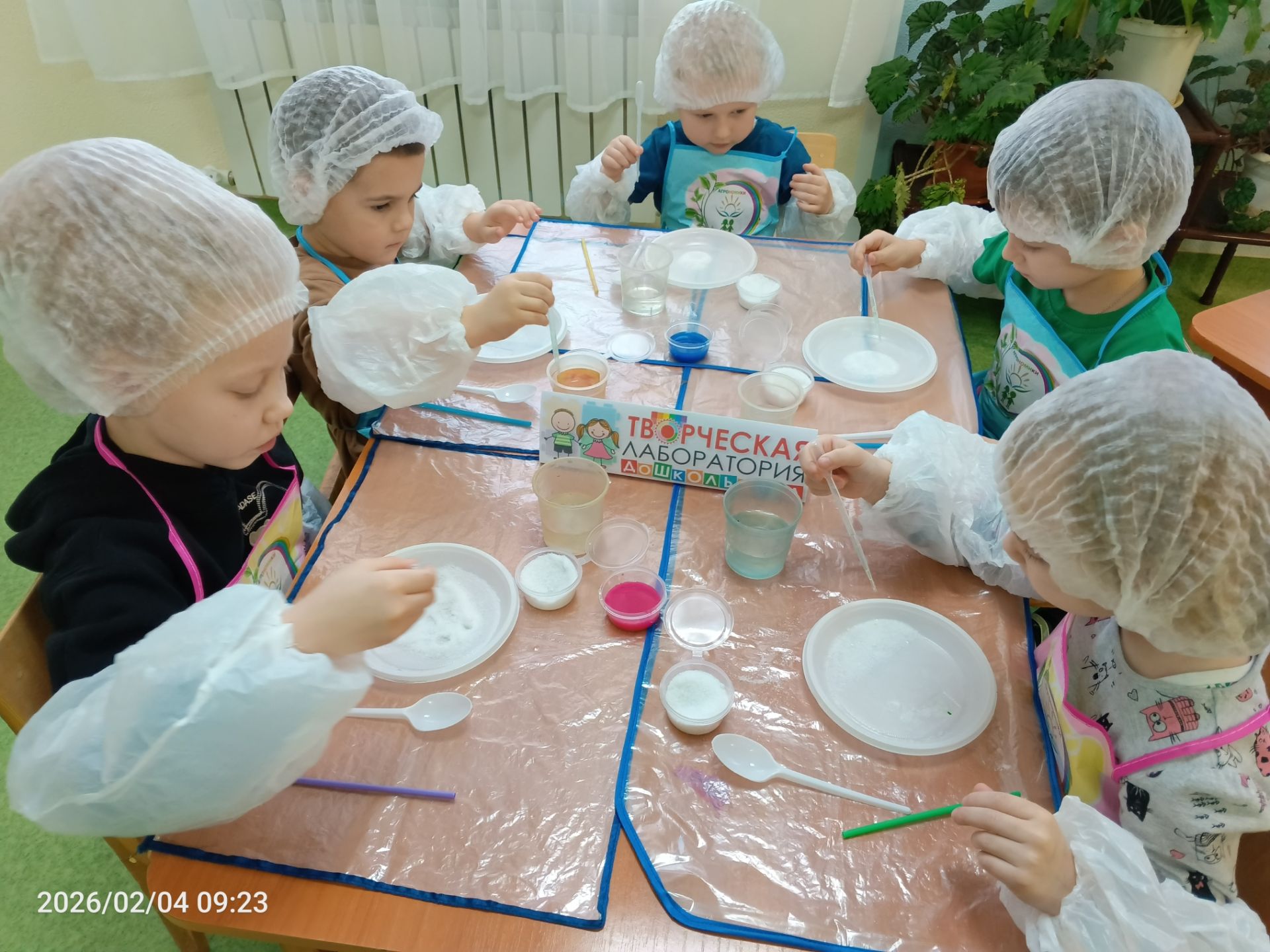 Воспитанники детских садов Спасского района стали участниками  экспериментов