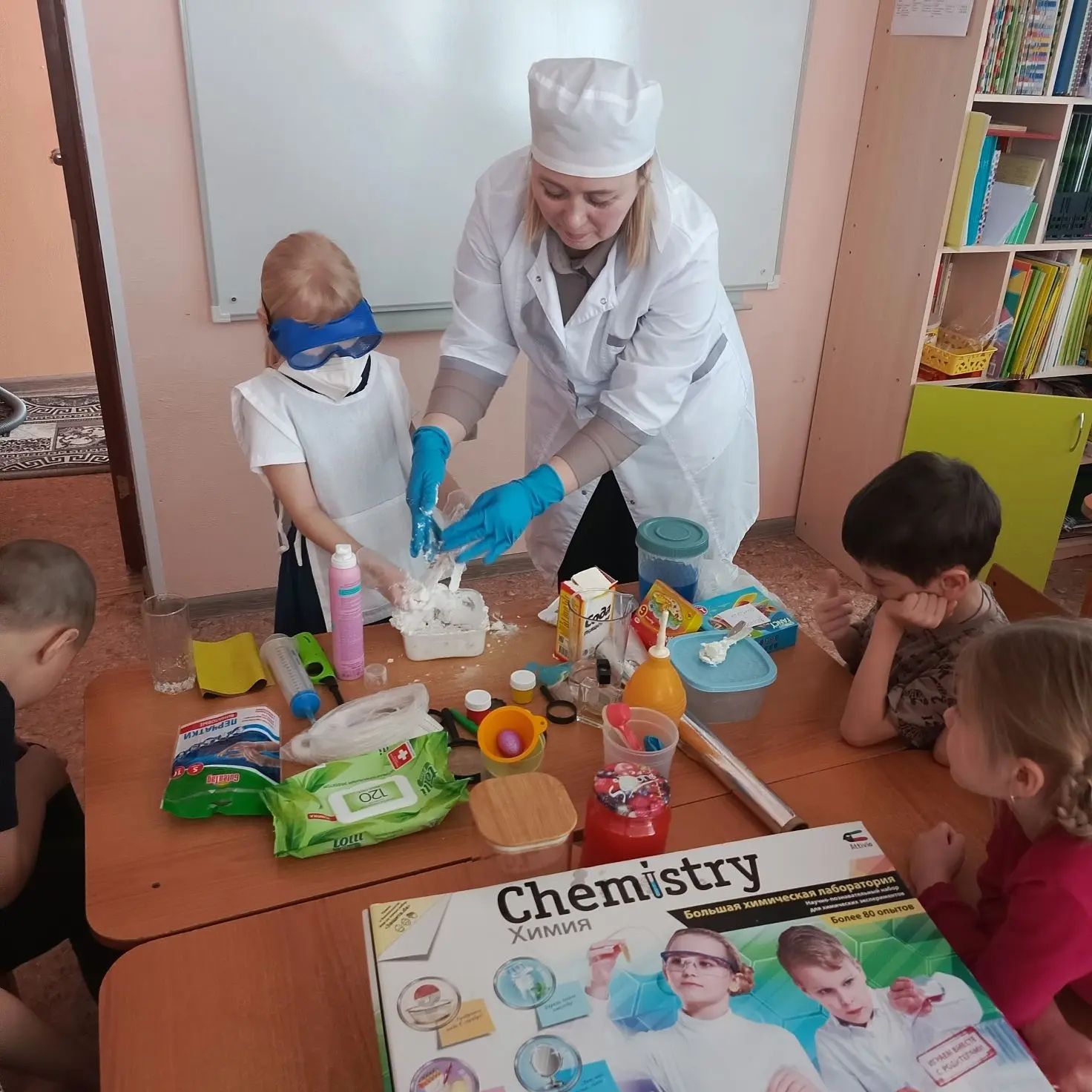 Воспитанники детских садов Спасского района стали участниками  экспериментов