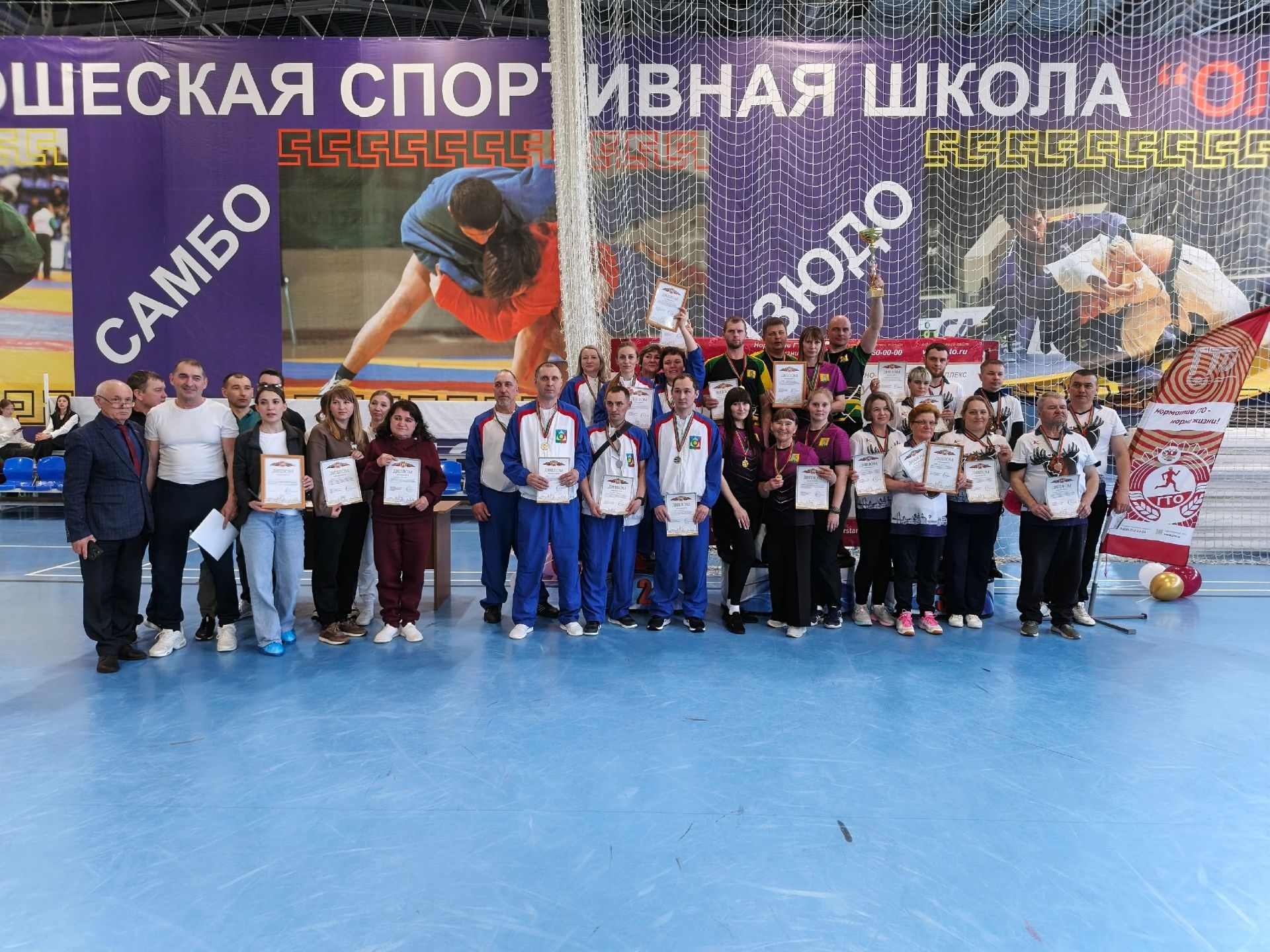 Команда Спасского района победила в зональном этапе ГТО среди трудовых коллективов