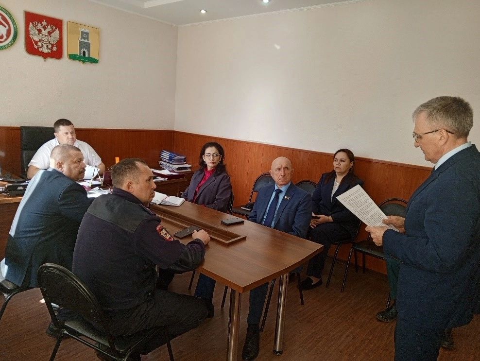 В Спасском районе прошло внеочередное заседание антитеррористической комиссии