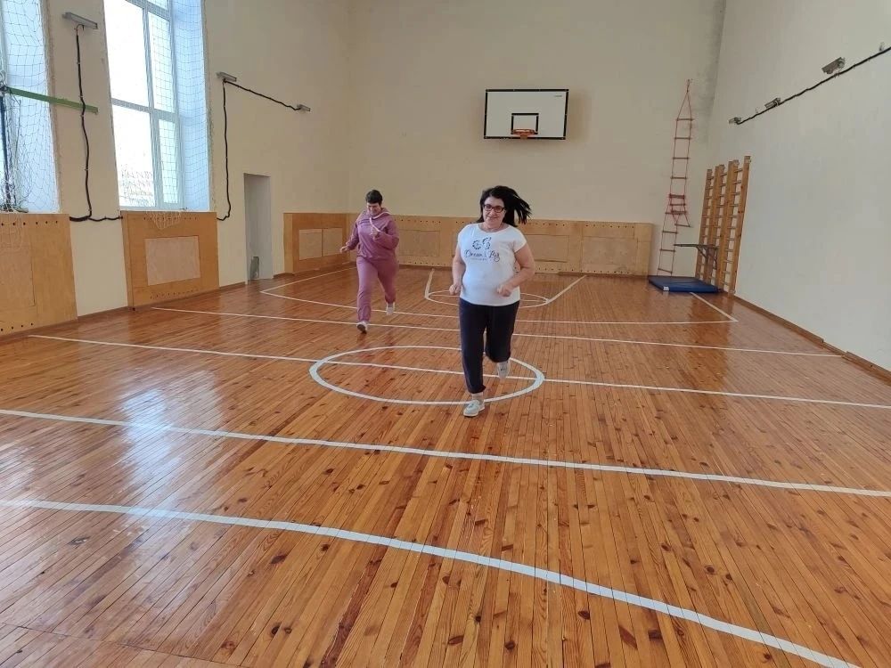 Учителя Кимовской школы Спасского района сдали нормативы ГТО