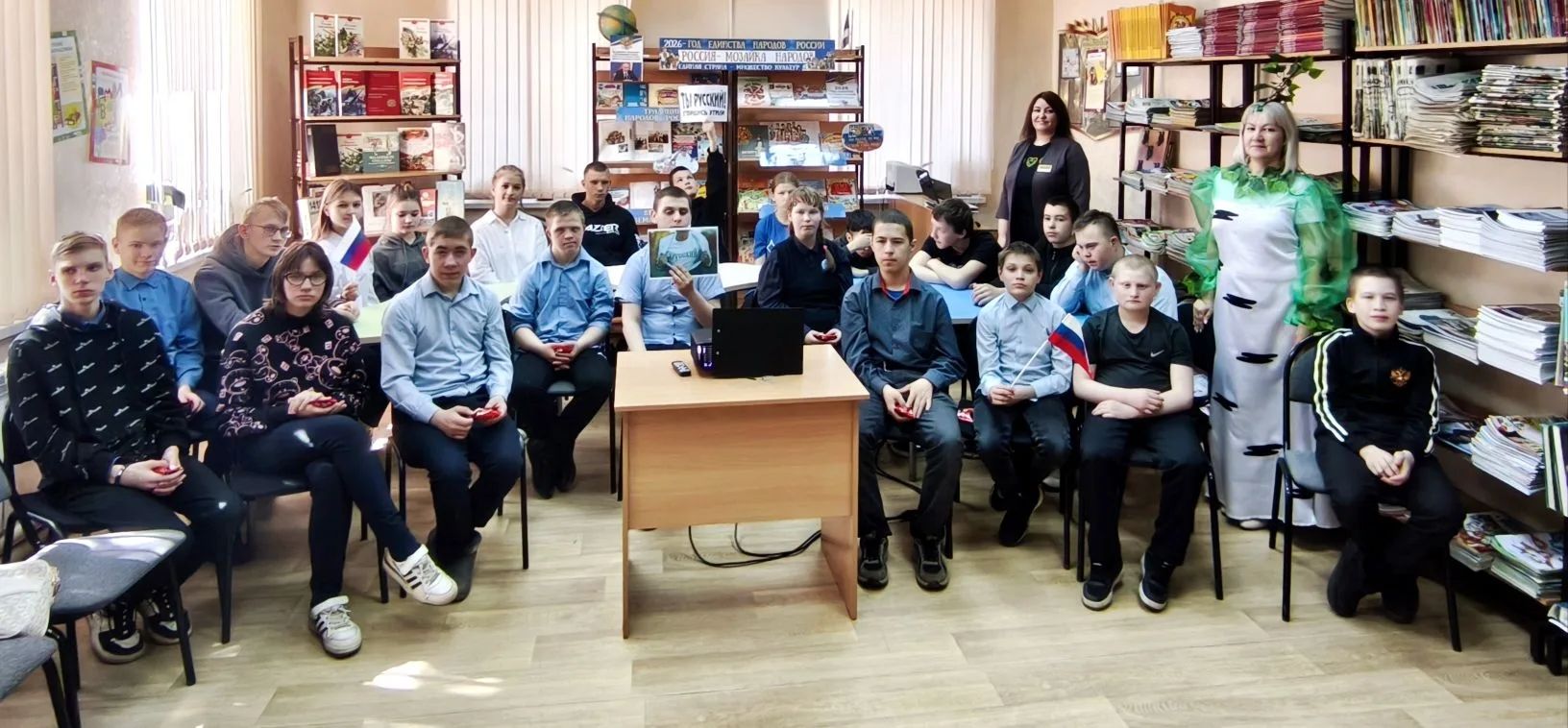 В детской библиотеке Болгара прошёл брейн-ринг «Я — русский!»
