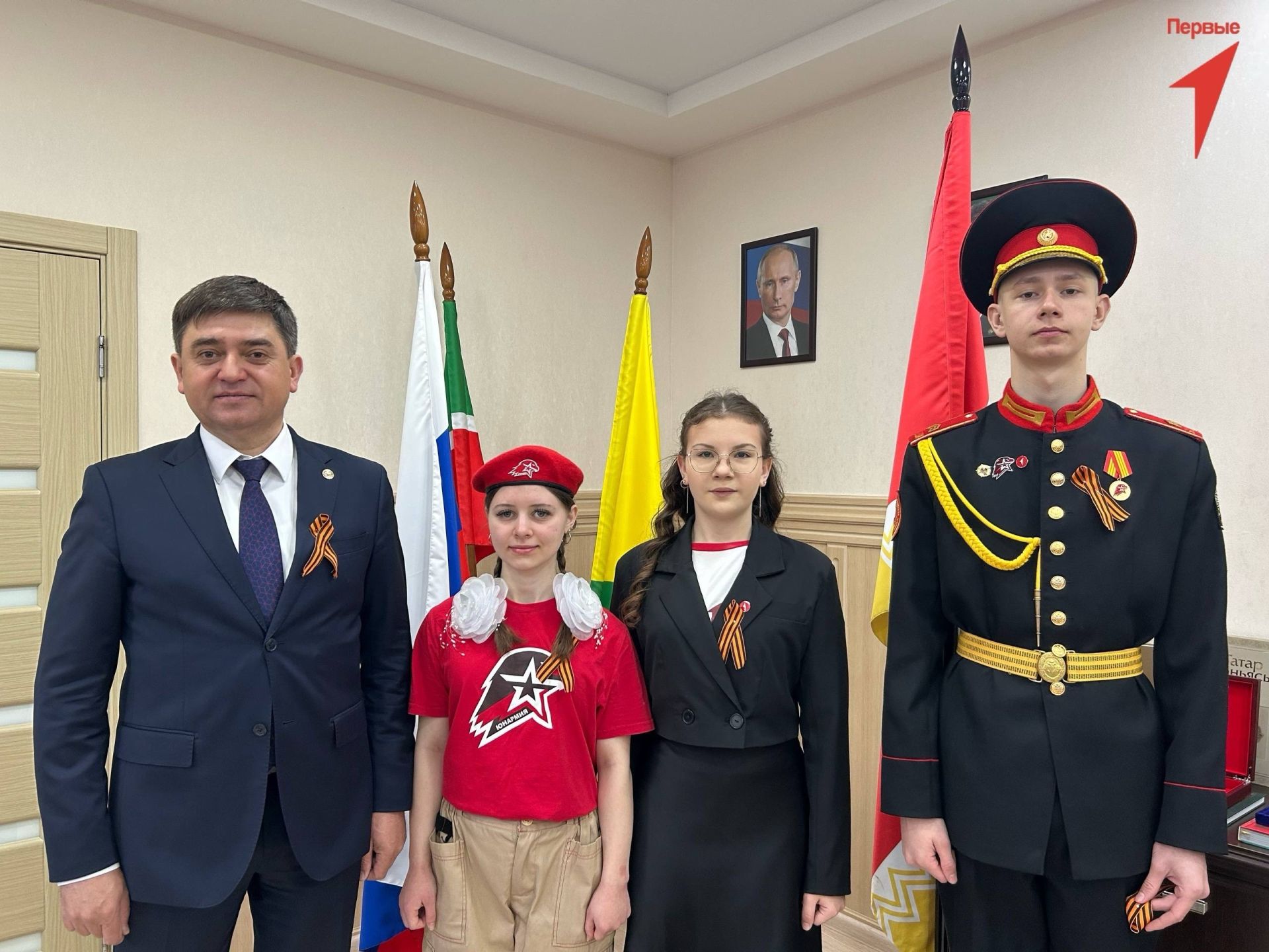 В Спасском районе стартовала акция «Георгиевская ленточка»