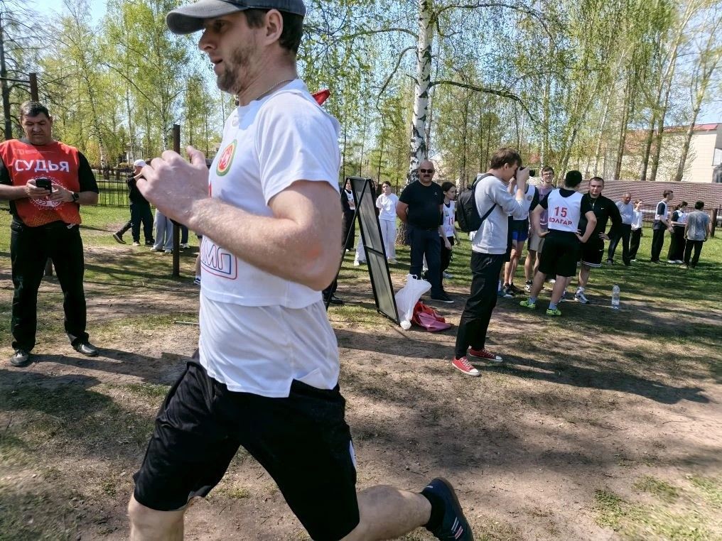 В Болгаре прошла легкоатлетическая эстафета, посвящённая 81-й годовщине Победы