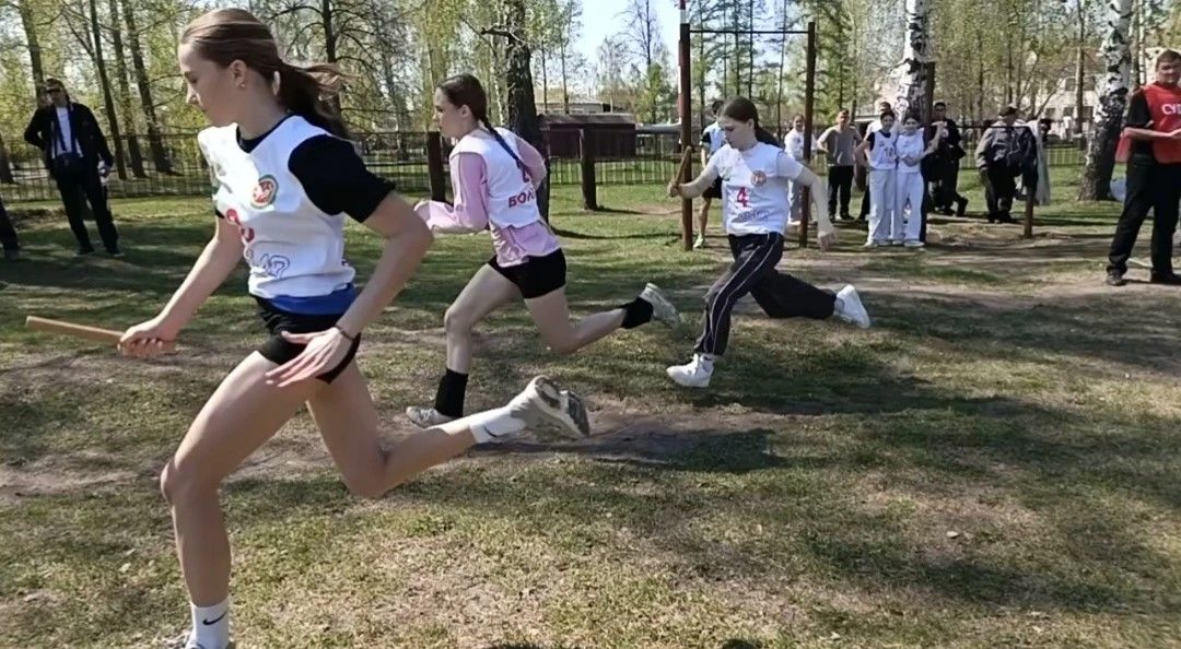 В Болгаре прошла легкоатлетическая эстафета, посвящённая 81-й годовщине Победы