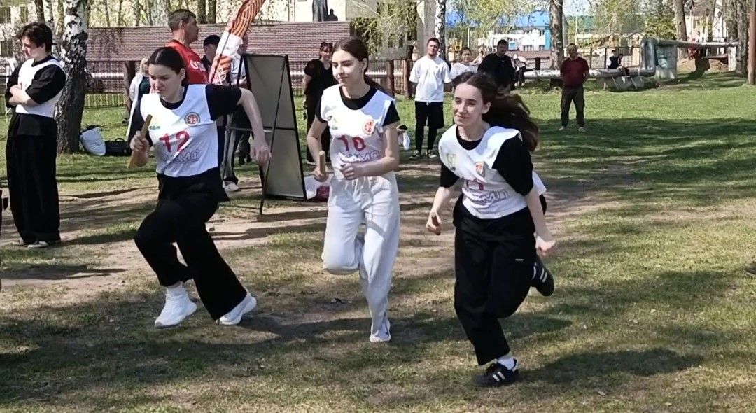 В Болгаре прошла легкоатлетическая эстафета, посвящённая 81-й годовщине Победы