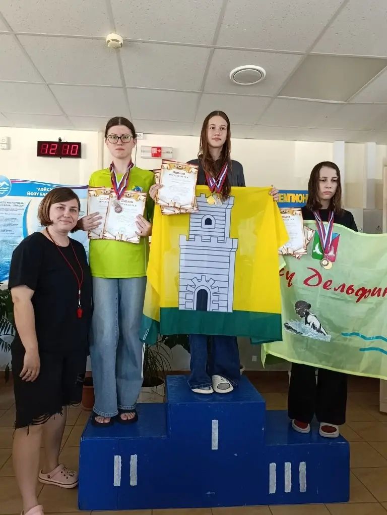 Восемь пловцов из Спасского района стали призёрами первенства в Базарных Матаках