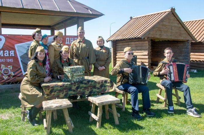 В Болгарском музее-заповеднике отметили День Победы акцией «Полевая почта»